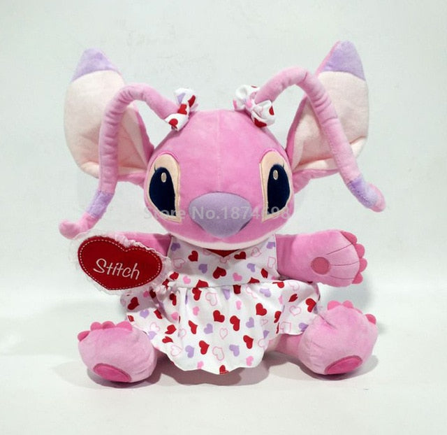 New Lilo and Stitch Valentine's Day Stitch Angel Plush Toy 28cm Cute S -  Supply Epic